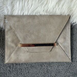 Elegant Metallic Clutch